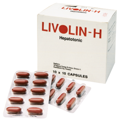 LIVOLIN-H (Phospholipid đậu nành 300mg)