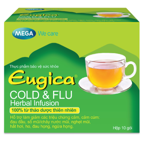 TRÀ THẢO DƯỢC EUGICA COLD & FLU HERBAL INFUSION